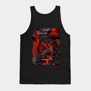 Red Tornado Tank Top